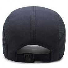 1 pieza Gorra de béisbol de malla transpirable y ligera, sombrero casual de secado rápido para exteriores, adecuado para primavera, verano y otoño, playa, vacaciones - A - Ver 3