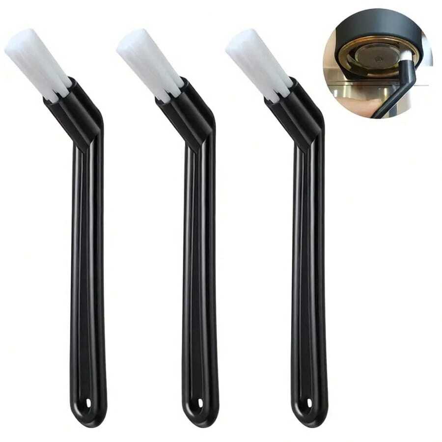 2pcs Coffee Machine Cleaning Brush, Nylon Bristles And Ergonomic Handle, Suitable For Deep Cleaning Espresso And Drip Coffee Makers - Multicolor - View 1