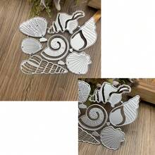 Shell Metal Cutting Dies, Card Making Set, Embossing Paper Molds, Paper Cutting Dies, Scrapbooking Tools, Storage Bag, Related Supplies - DX406 - View 6