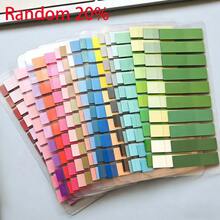 200 Pieces, 1 Style, 20 Styles, 1 Pack, Totaling 4000 Index Stickers, Notepads, Paper Sheets, Household Labels, Message Stickers, Office Supplies, Annotation Labels, Student Textbooks, Important Reminder Stickers - Multicolor - View 18