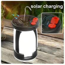 Solar Powered Outdoor Foldable Wall Light, USB Rechargeable Camping Lantern, Home Lighting, Emergency Lamp, Portable Bright Light - Hand Lantern - View 9