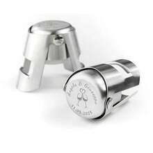 Personalized Champagne Bottle Stoppers Custom Engagement Bottle Stoppers Engraved Wedding Bottle Stoppers Stainless Steel Champagne Bottle Stoppers Engagement Gifts Wedding Gifts Anniversary Gifts Housewarming Gifts - Multicolor - View 4