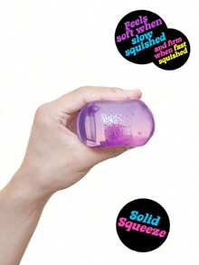 Schylling Nice Cube -Sensory Squeeze Toy With Super Solid Squish - Halloween Gift Preferences - 2.17" Cube - Multicolor - View 5