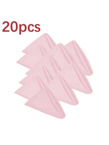 Khăn ăn vải màu hồng CozRhythm 6/10/20/50 chiếc, kích thước 12x12", 14x14", 17x17", 100% polyester, có thể tái sử dụng, thích hợp cho các bữa tiệc, đám cưới và bữa tối. - Hồng - Xem 22