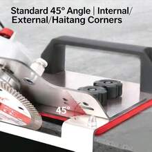 45 Degree Tile Chamfering Tool, Stainless Steel Angle Grinder Attachment For 100 Type Angle Grinder, Ceramic Tile Beveling Cutter - A - View 5