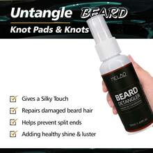 MELAO Men's Beard Conditioner, 50ml/1.69 Fl Oz, Smooths And Conditions Beard, Reduces Frizz And Tangles, Enhances Shine And Manageability, Suitable For All Beard Types - Beard Conditioner - View 4
