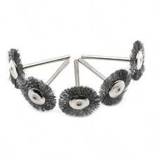 9pcs Metal Wire Wheel Brush Set, Suitable For Power Tools And Mold Polishing, Cleaning, Rust Removal - A - View 8