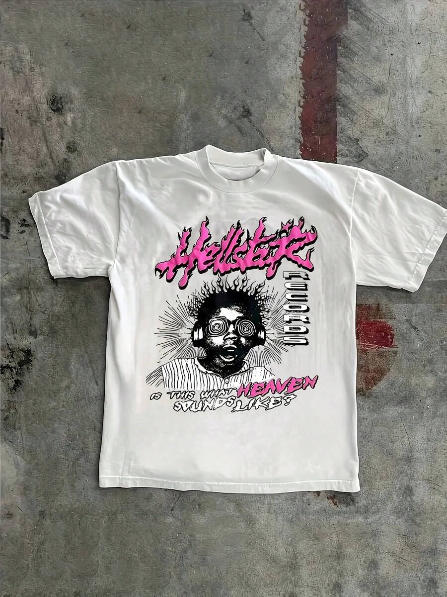 Fashionable Printed Women'S T-Shirt - Comfortable And Relaxed, Round Neck, Suitable For All Seasons, Elegant Casual Top, Locally Shipped, Summer Pure Top, Elegant Party Summer Must-Have Cotton Printed Shirts - 1 - 查看 1