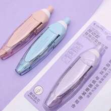 Press Type Kawaii Correction Tape Replaceable Refills White Out Corrector Band Student Japanese Stationery School Supplies I24D - Màu tím-1 với 4 - Xem 6