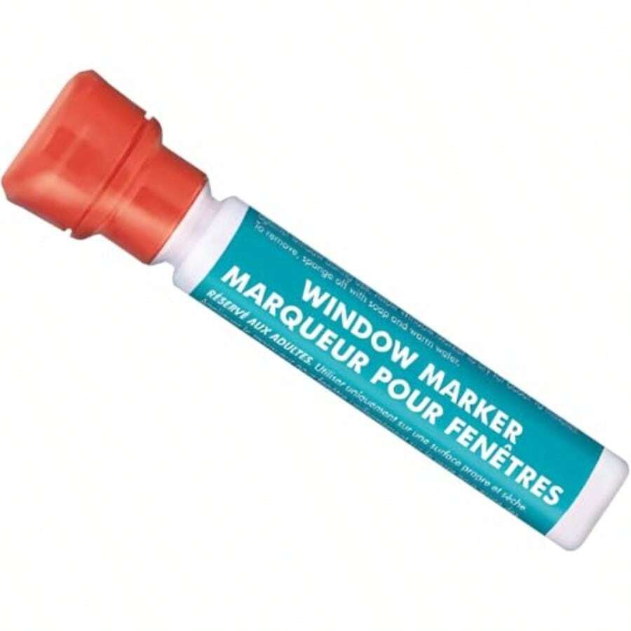 Marcador de ventana único 23 8 g rojo rubí - ROJO - Ver 1
