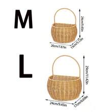 1 chiếc giỏ đựng đồ treo tường dệt cho nhà bếp, hành tây, tỏi, khoai tây, giỏ cắm hoa, chậu trồng cây trong vườn có khung kim loại, giỏ treo dây thừng phong cách Bohemian hiện đại, điểm nhấn bằng mây tự nhiên cho trang trí sân hiên theo phong cách ven biển - gừng - Xem 17