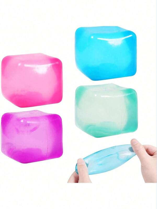 1/2/4pcs Squeeze Stress Relief Ball - Soft Slow Rebound Pressure Ball Toy To Relieve Anxiety, Sensory Toy Suitable For ADD/ADHD