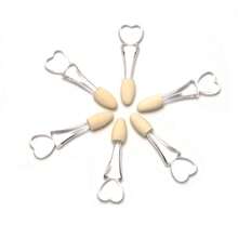 30pcs/6pcs Crystal Clear Single-Ended Makeup Sponge Cotton Swabs, Mini Eyeshadow Brushes, Eyeshadow Applicators, Eye Makeup Tools - A - View 4