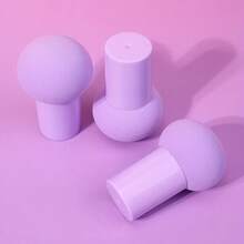 1/3pcs Makeup Sponge Mushroom Head, Dry & Wet Dual-Use Makeup Mushroom Head, Travel Makeup Accessories - Multicolor - View 8