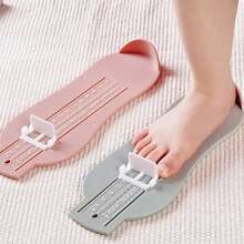 Toddler Foot Measuring Tool, Shoe Size Measuring Ruler Tool, Foot Length Measuring Ruler Accessories For Babies And Toddlers - Green - View 2