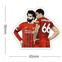 100-Piece Football Waterproof Sticker - Multicolor - View 3