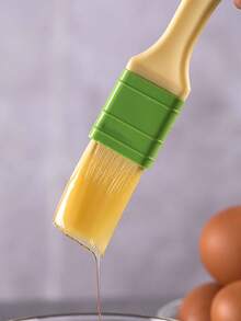 1pc Plastic Baking Oil Brush, Multifunction Pastry Brush For Baking - Multiple Styles - View 5
