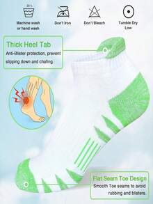 5/10/20 Pack Athletic Ankle Women Socks Running Compression Socks For Women Cozy Soft Tab Socks - Multicolor - View 4