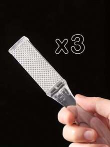 Juego de 2 en 1 de lima para pies, raspador de pies de acero inoxidable, elimina la piel áspera, cepillo para pies para uso húmedo, mango ergonómico, adecuado para spa en casa - Herramienta de cuidado de los pies - Talla única - Ver 11