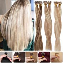 50s Invisible Nano Bead Hair Extensions, Real Human Hair, Highlights, Pre-Bonded, Painless, Shiny, For Women, Valentine's Day Special - Multicolor - View 2