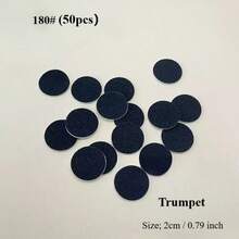 50 Pieces Of Nail Polish Foot-Polishing Replaceable Grinding Sand Discs, Hand And Foot Dead Skin And Keratin Grinding Heads, Nail Shaping Tools For Manicures And Nail Removal Tools - Rust Brown - View 9