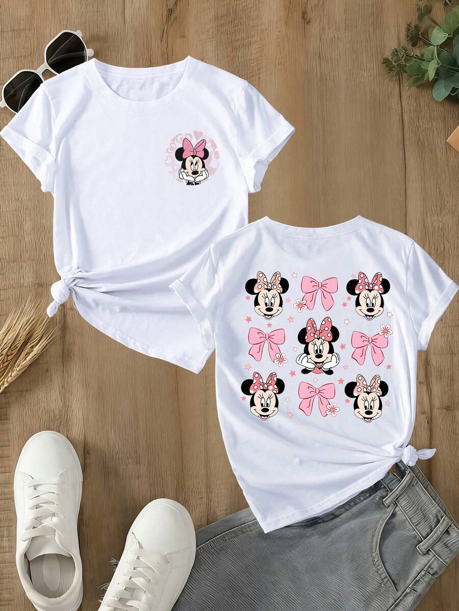 Disney Women T-Shirts - White - View 1