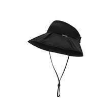 XTEP黑色棒球帽，适合日常佩戴、度假、旅行 - 黑色 - 查看 2