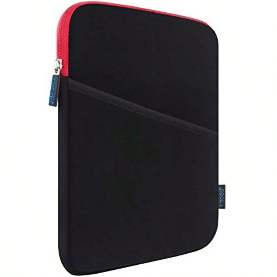 Lacdo Funda Tablet Sleeve para iPad A16 de 11 Pulgadas/iPad Air M3 M2 de 11/11 iPad Pro M4/109/10 2/10 9 Air/ Galaxy Tab A9+ 11 Bolsa Fit Magic Keyboard Rojo - Rojo - Ver 1
