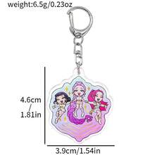 Llavero, accesorio de bolso, mercancía con personaje de dibujos animados de aquelarre de brujas de acrílico - Multicolor - Ver 20