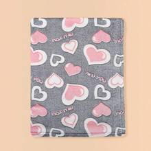 1pc Baby Blanket, Cartoon Print, 100% Polyester Fabric, Soft & Skin-Friendly, Absorbent, 75*100cm - Multicolor - View 4