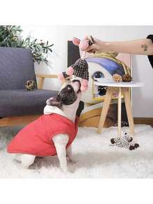 1/3件装宠物毛绒玩具，带声音的狗狗磨牙玩具，趣味驴子耐用磨牙玩具，适合正在长牙的宠物 - 彩色 - 查看 7