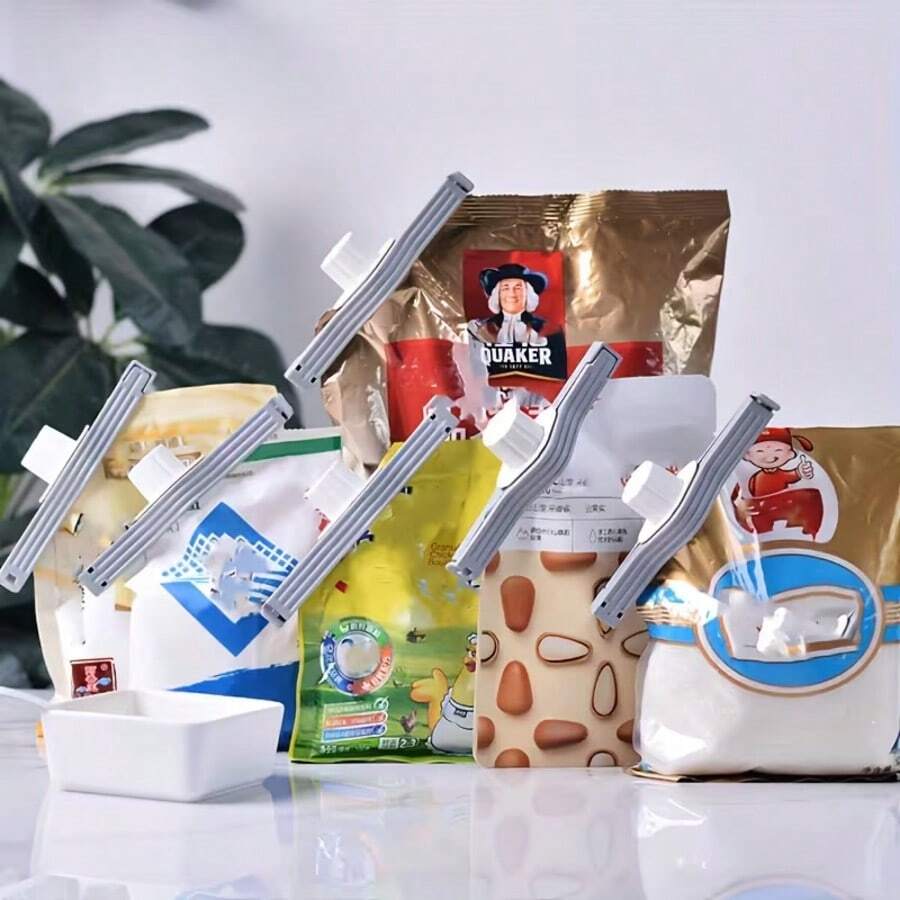1pcealing Clips, Kitchen Spice Freshness Clips, Storage Closure Tools, Insect-Proof Spout Closure Clips, Multi-Purpose, Snack Bag Clips, Household Kitchen Seasng Bag Spout Closure Clips