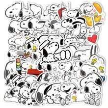 128 Pieces Cartoon Puppy Childhood Memories Healing Collection Water Cup DIY Sticker,Perfect Boy Girl Sticker Toy Gift (Style Random) - Multicolor - View 2