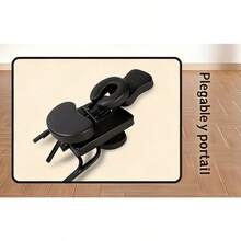 Silla de tatuaje portátil, silla de masaje plegable, silla de tatuaje, silla gua sha, silla de masaje, camilla de belleza, silla gua sha - Negro - Ver 4