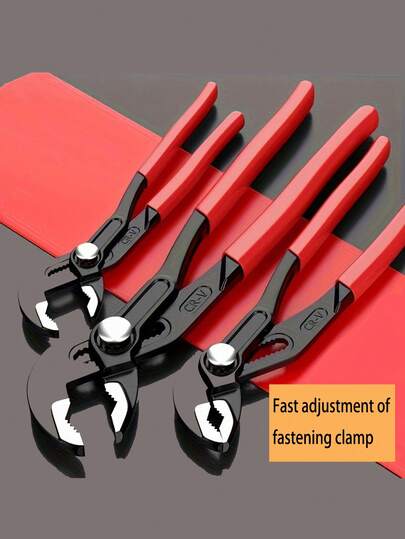 Multi-Function Pipe Wrench, Universal Large Mouth Water Pipe Pliers, Slip Joint Pliers, Tongue & Groove Pliers, Pipe Wrench, Pipe Clamp, Versatile Pipe Wrench