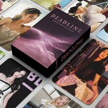 55张 DEADLINE 演唱会迷你卡片，JISOO、JENNIE、LISA、ROSE - 黑色 - 查看 2