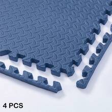 14片装 30*30厘米/11.81*11.81英寸 互锁式地垫，减震地板，加厚卧室垫，适用于露台、健身房、瑜伽室、培训学校等场所。 - 彩色 - 查看 33