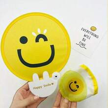 1pc Foldable Mini Round Fan, Summer Outdoor Cooling Accessory,Outdoor,Garden,Travel Essentials,Portable Essentials,Beach Essentials,Graduation Season,Commencement,Graduation Ceremony,Graduation Gift,Graduation Present,Graduation Gift,Graduation Present,Congrats Grad,Congratulations Graduate,Valedictorian,Finish School,Graduation Party,Outdoor Essentials,Travel Portable,Hiking Essentials,Camping Essentials,Portable Tools,Summer Essentials ,Summer Portable - A - View 8