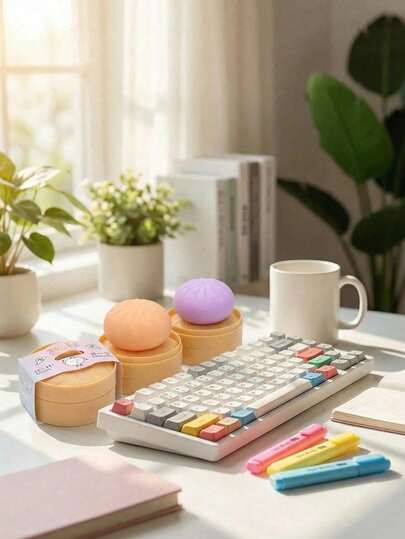 لعبة إرتخاء للكبار للمكتب، بشكل بخار، ناعمة ولينة كالعجين، لعبة يدوية مثيرة للاهتمام، مناسبة لحفلات الكبار ومكاتب المكاتب وديكور المنزل