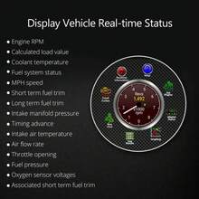 OBD2 BT Scanner Adapter, Wireless Diagnostic Code Reader, Scan Tool, Reset And Clear Car Check Engine Light HLLB - A - View 5