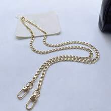 Metal Chain Strap For Women's Handbag, Detachable Shoulder Strap For DIY Bag Making, Replacement Crossbody Strap, Bag Accessories, Bag Decoration Chain Vacation Essentials Bag Straps Bag Charm Bag Chain Accessoires Teacher Gifts - Multicolor - View 6