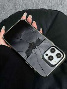 适用于 11/12/13/14/15/16/17/17 Air/17 Pro/17 Pro Max 的大号蝙蝠图案手机壳保护套（1个装） - 彩色 - 查看 4