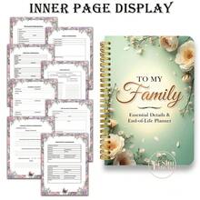 End-Of-Life Care Planning Handbook And Hospice Care Journal - Spiral-Bound Advance Medical Directive, Including Will Preparation And Adult Inheritance Planning (5.5x8.3 Inches) - Estate Planning Book - A - View 4