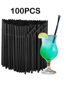 Reusable Straws For Party, Family Gathering, Outdoor Camping And Beach Dinner, Suitable For Beverages, Milk, Soda, Party, Whiskey, Wedding Celebration, Cocktail, Tea, Hot Chocolate, Cold And Hot Cups, Travel Mugs, Applicable For Halloween, Christmas, Valentine's Day Party, Valentine's Day Gift - Multicolor - View 17
