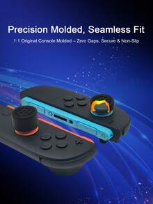 2 (2025) Accessories Set: 2pcs Left & Right Detachable Grip Covers, 1pc Console Protective Case, 6pcs Joystick Cap Covers, Anti-Pressure, Anti-Fall, Anti-Scratch, Enhance Gaming Experience - View 10