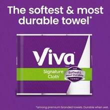Viva Cloth Choose-A-Sheet Paper Towels-It Is Extremely Suitable For Wiping Hands And Faces! These Tissues Are Not Only Soft, But Also As Tough As Fabric, Highly Durable And Perfect For Cleaning Stubborn Stains. - 1 - 查看 5