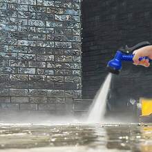 1 ống dẫn nước tưới vườn có thể kéo dài 25ft kèm vòi phun, súng phun nước áp lực cao đa chức năng với 7 chế độ phun, chất liệu polyethylene bền, thiết kế chống xoắn, tưới và làm sạch hiệu quả, dụng cụ phun rửa xe và tưới tiêu đa năng, dụng cụ rửa vườn áp lực cao tiện lợi. - Vòi 25 feet + 1 vòi phun - Xem 2