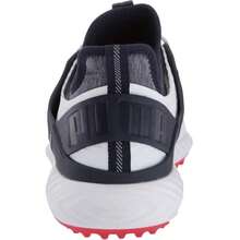 Puma Ignite Pwradapt Caged Men's Golf Shoes Spiked Cleats - Trắng/Bạc/Áo khoác dạ - Xem 3