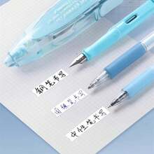 Press Type Kawaii Correction Tape Replaceable Refills White Out Corrector Band Student Japanese Stationery School Supplies I24D - Màu tím-1 với 4 - Xem 8
