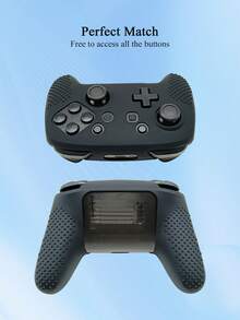 1 Set Including: 1 Pro Controller Carrying Case, 1 Game Controller Cover, 8 Joystick Thumb Grip Caps, Anti-Slip Anti-Sweat Anti-Scratch Anti-Dust, Enhancing Gaming Experience - View 7